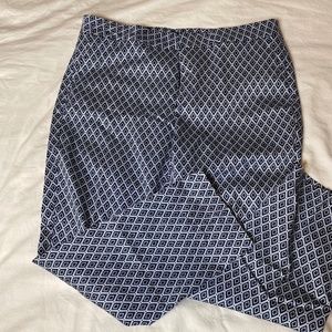 NYDJ cropped stretch cotton dress slack size 16W